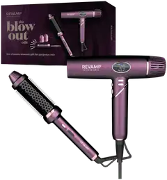 Revamp The Blow Out Edit hiustenkuivain ja lämpöharja -lahjasetti - 2