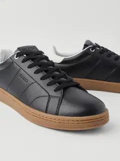 Björn Borg miesten vapaa-ajan tennari Cup BlkGum - Black/white - 4