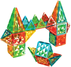 Geomag Tiles Gems Rakennussetti 60 Osaa - 5