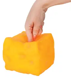 Simba - Squishy Juusto, 9 cm, puristelulelu - 5