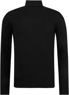 TEX miesten pooloneule puuvillaa I992457 - BLACK 1 - 1