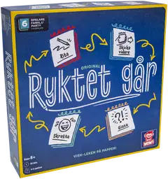 WOW! lautapeli Ryktet Går Original ruotsinkielinen - 5