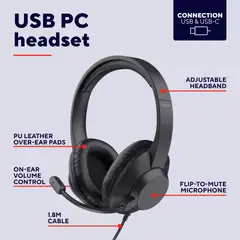 Trust Ayda USB-C kuulokkeet - 11