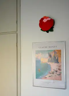 Mum's seinäkoriste Ruusu - 3