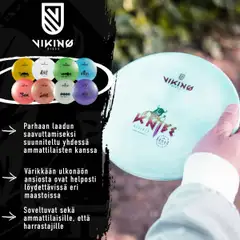 Viking Discs Frisbeegolf kiekkosetti Armor  8-setti - 2