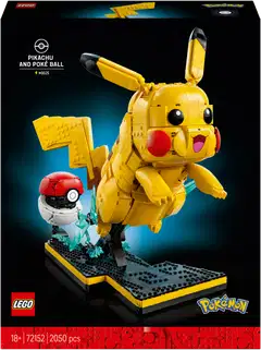 LEGO® Pokémon 72152 Pikachu ja Poképallo - 3