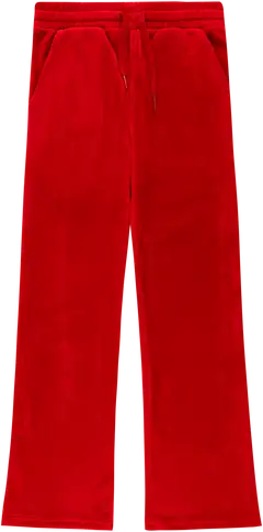 House nuorten velourhousut 23TH412530 - Racing red - 1