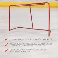 2 x jääkiekkomaali, virallinen koko - 3