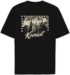 Komiat artisti T-paita unisex - BLACK - 1