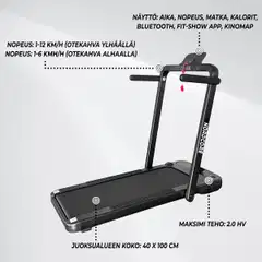 Nordcore Kävely-Juoksumatto 2200 - 8