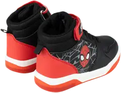 Spider-Man lasten midvartiset vilkkutennarit SP01433 - BLACK/RED - 2