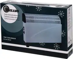 Bellus Kiertoilmalämmitin turbopuhaltimella 2000W - 4