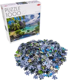 Tactic Palapeli Puzzle Lovers Tahiti 1000 palaa - 2