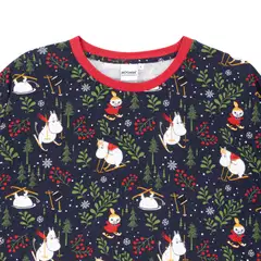 Muumi miesten pyjama Otso Hiihtoretki 593721 - tummansininen - 6
