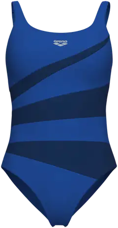 arena naisten uimapuku Isabella Wing Back 010351870 - Bright Blue-Navy - 8