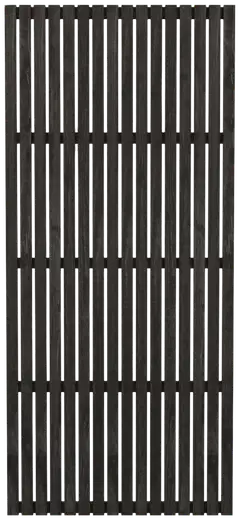Näkösuoja ritilä, grafiitin harmaa, 179x80x2cm - 1