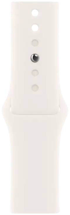 Apple Watch Series 10 GPS + Cellular 42mm ruusukulta alumiinikotelo, Light Blush Sport ranneke - S/M - MWX93QN/A - 3