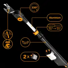 Fiskars akkuraivaussakset, ei akkua - 3