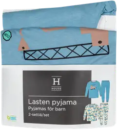 House lasten pyjama 232H042501 2-pack - MULTICOLOR/BLUE - 6