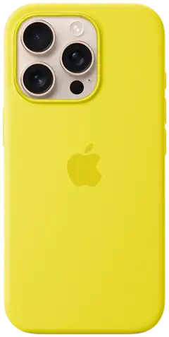 Apple iPhone 16 Pro silikoni suojakuori  - Star Fruit - 1
