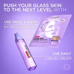 L'Oréal Paris Revitalift Filler Glass Skin Nestemäinen Päivävoide normaalille iholle 50 ml - 9