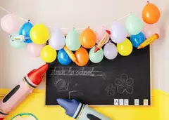 Ilmapallokoriste 20 palloa&25 m nauha - 2