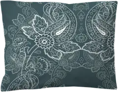 Finlayson satiini-tencel tyynyliina Viktoria 50X60 petrooli - 1