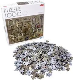 Tactic Palapeli Puzzle Lovers Locks and Keys 1000 palaa - 2