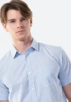 TEX miesten lyhythihainen kauluspaita I274798 - WHITE 1 - 5