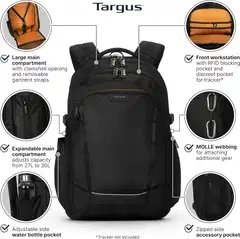 Targus Voyager EXP 17" Travel Backpack -tietokonereppu - 3