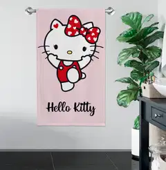 Hello Kitty lasten kylpypyyhe 70x140 cm - 4