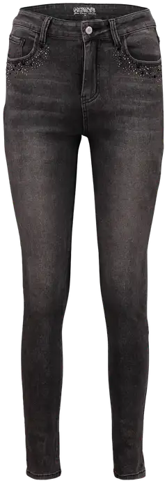 Hailys naisten farkut gi44na vf-po2409032 - Black washed - 1