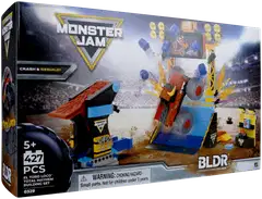 BLDR Monster Jam törmää ja rakenna rakentelusetti - 1