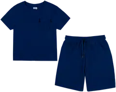 Ciraf lasten shortsisetti 25pc261615 - 19-4029tcx navy peony - 1