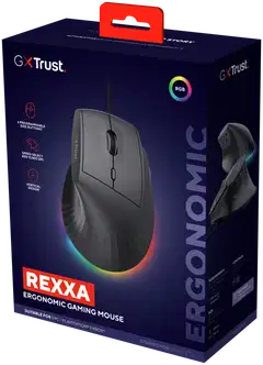 Trust GXT145 Rexxa ergonominen pelihiiri - 9