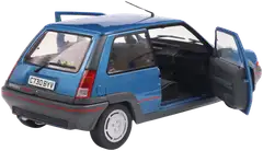Solido 1:18 Renault 5 GT Turbo MK1 Alpine blue, keräilyauto, pienoismalli - 7