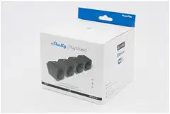 Shelly Plug M Gen3 Black x4 - WiFi-älypistoke, 13 A - 2