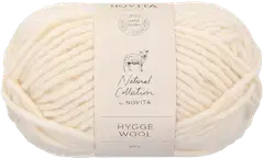 Novita Hygge Wool lanka 100 g 010 luonnonvalkoinen - 1