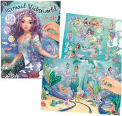 TOPModel Metallic Stickerworld MERMAID - 3