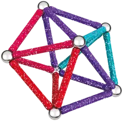 Geomag Glitter Recycled 60 - 2