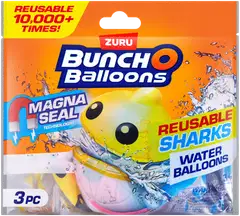 Bunch O Balloons uudelleenkäytettävät vesipallot hai 3 kpl - 2