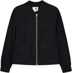 WKLY. naisten bomber-jakku 220W020622 - BLACK - 1