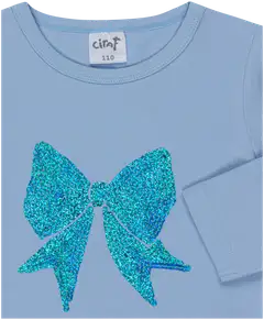 Ciraf lasten trikoopaita rusetti 25tc260235 - 14-4112tcx skyway - 3