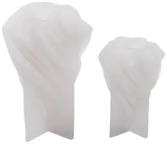 Silikonimuotti, Joulukuuset, Kork. 8+11 cm, halk. 5+7 cm, 2kpl/ 1 pkt - 4