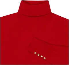 TEX naisten neulepoolo I997029 - RED - 3