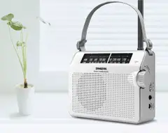 Sangean radio PR-D6 valkoinen - 4