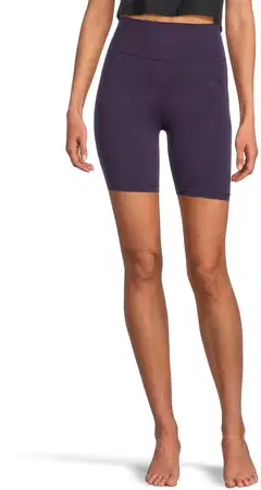 adidas naisten biker-mittaiset treenishortsit OPT Ess JW7656 - AURORA PLUM - 1