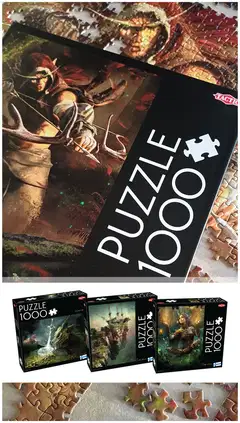 Tactic palapeli fantasia 1000 palaa, erilaisia - 11