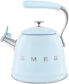 Smeg viheltävä vesipannu pastellinsininen WKF01PB - 1