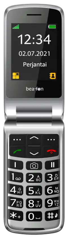 Beafon SL495 simpukkapuhelin, musta - 1